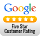 Google 5-Star Ratings: 35 5-Star Reviews and counting!